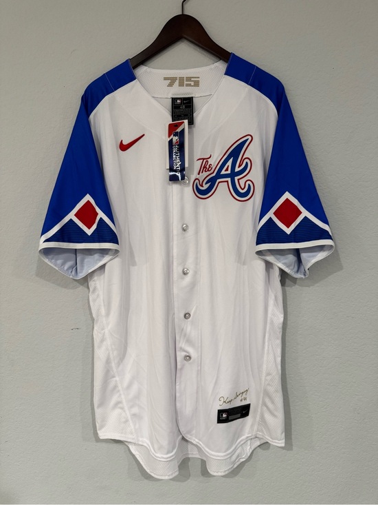 Nike Other - Nike Authentic Atlanta Braves Elite City Connect Baseball Jersey Mens Size 48